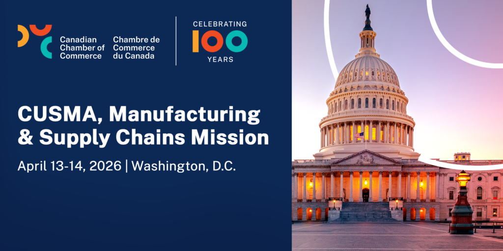 Mission to Washington on CUSMA, Manufacturing and Supply Chains